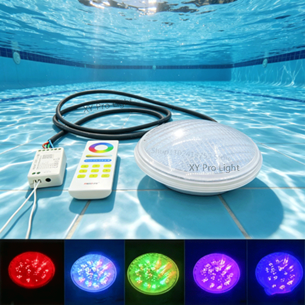 Xy Spa & Wellness Reviews - Luci Subacquee RGB 45W, Lampada per