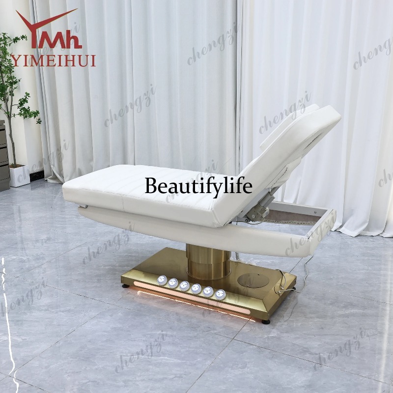 Spa Wellness And Beauty - Lettino da Massaggio Elettrico Regolabile a