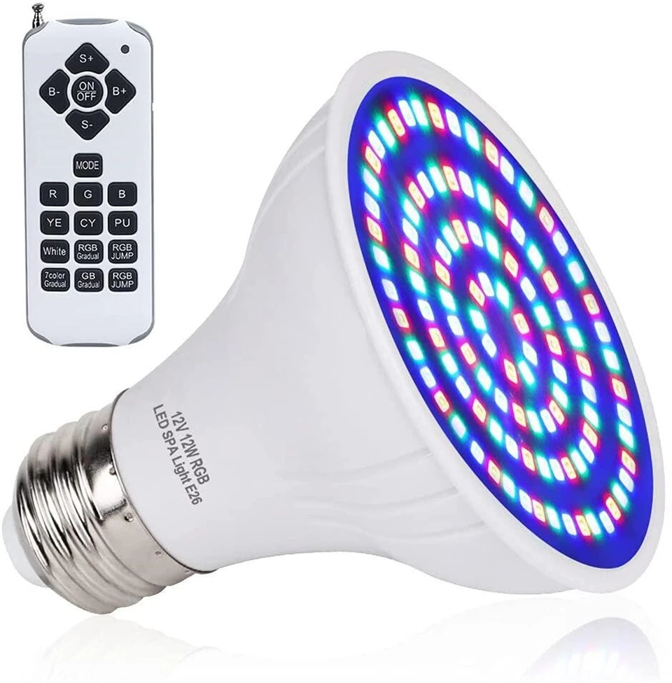 Luce per piscina a LED RGB E27 - Xy Spa & Wellness Reviews recensione e prezzo
