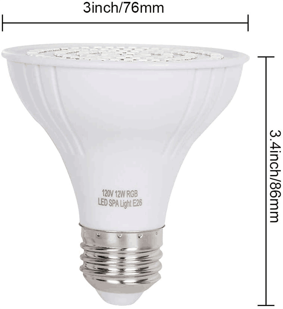 Luce per piscina a LED RGB E27 - Xy Spa & Wellness Reviews recensione e prezzo