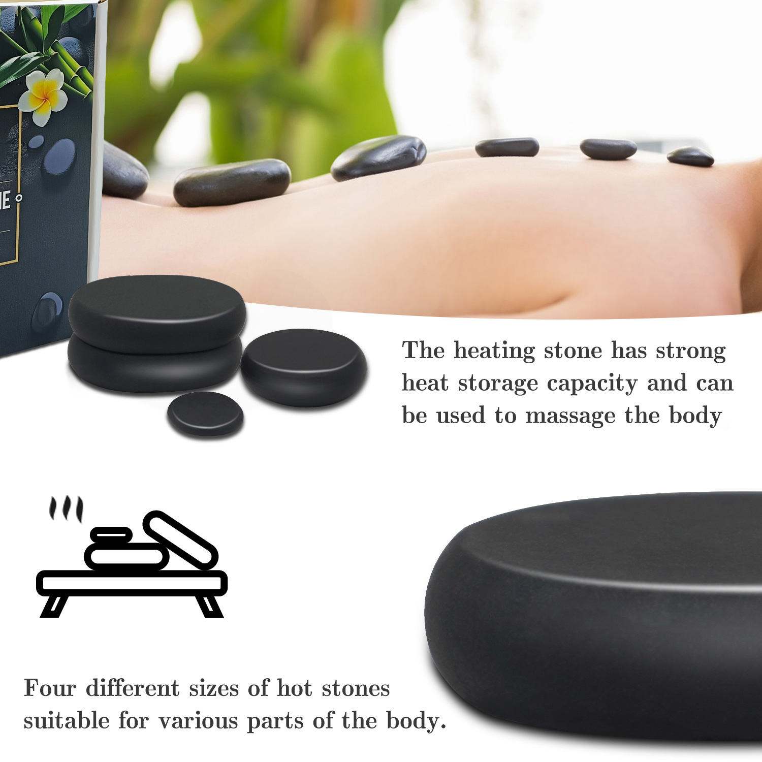 Set di pietre calde per massag - Spa Wellness Locations recensione e prezzo