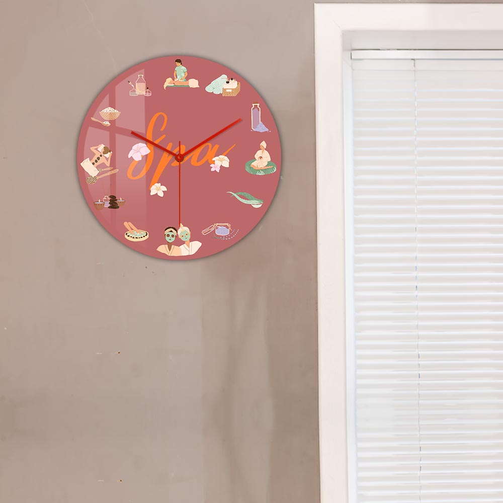 Orologio da Parete Silenzioso  - Spa Wellness And Beauty recensione e prezzo