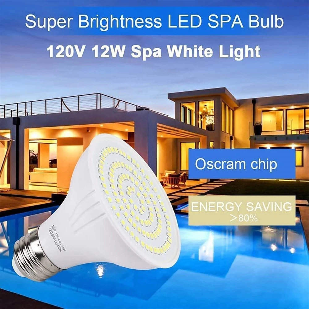 Luce per piscina a LED E27 E26 - Xy Spa & Wellness Reviews recensione e prezzo